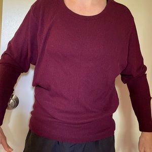 Purple blouse sweater